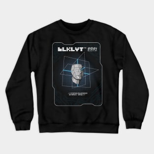 BLKLYT/39 -  CONSCIOUSNESS ENERGY GRID Crewneck Sweatshirt